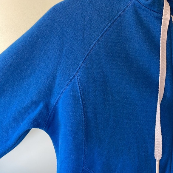Tek Gear royal blue zip up hoodie hooded sweatshirt, size XS - Picture 5 of 8